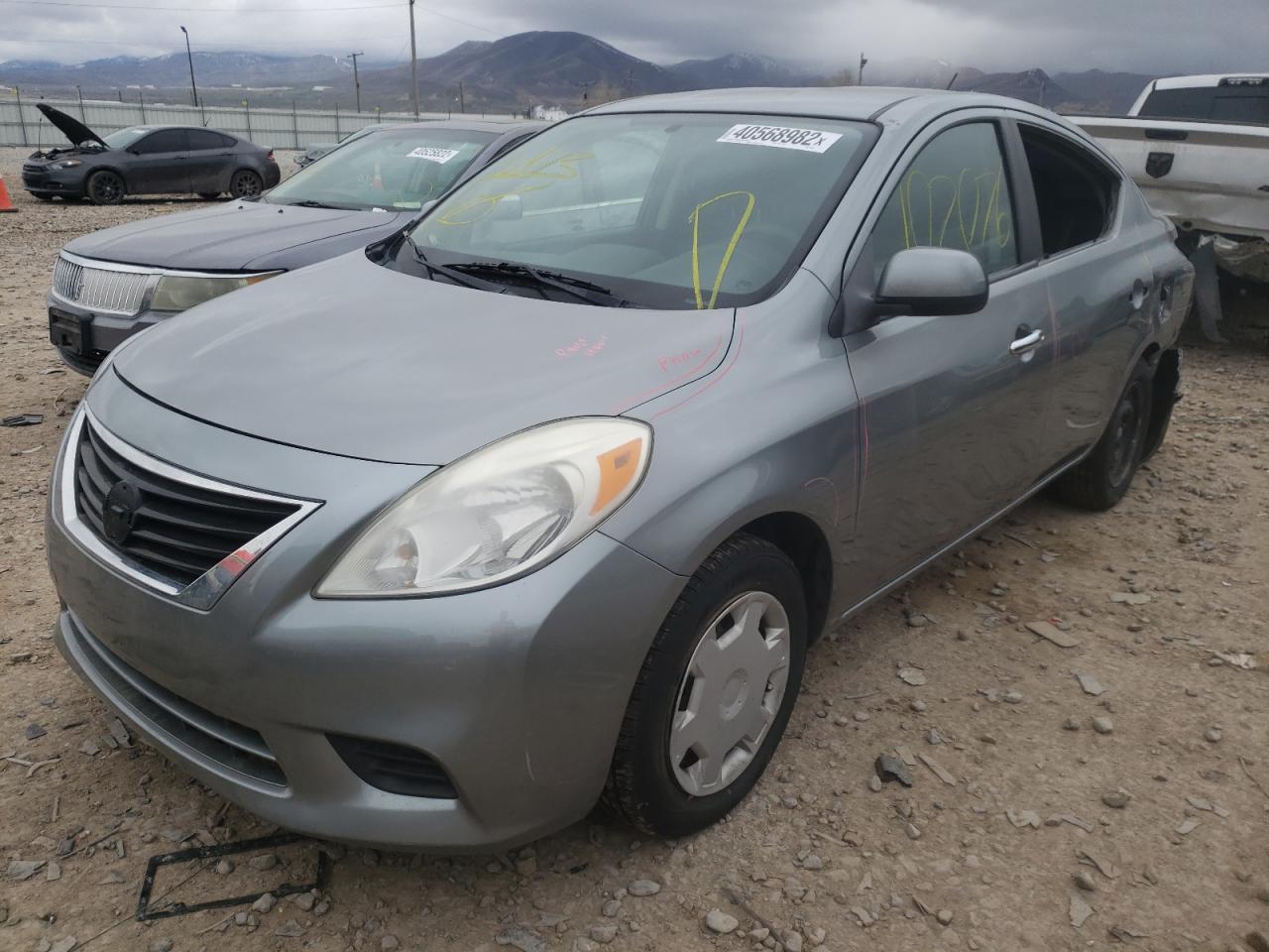 Photo 2 from auction – 2012 NISSAN VERSA S with VIN 3N1CN7AP6CL800640