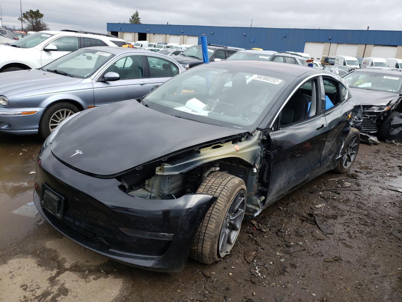 Photo 2 from auction – 2018 TESLA MODEL 3 with VIN 5YJ3E1EB9JF070520