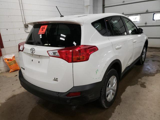 Photo 4 from auction – 2015 TOYOTA RAV4 LE with VIN JTMBFREVXFD132409