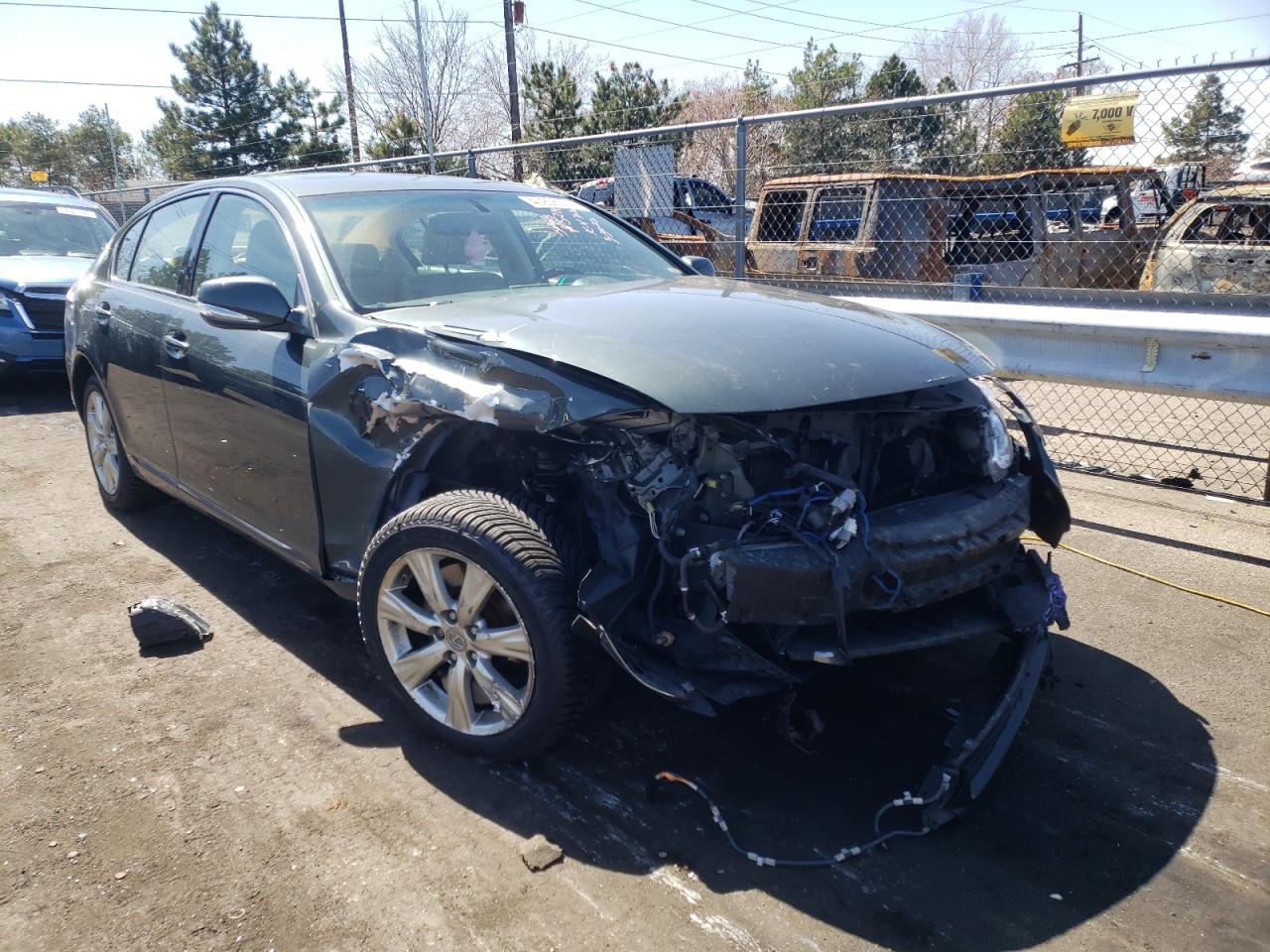 LEXUS GS 350 2008 with VIN JTHCE96S380019289 - Photo from auction