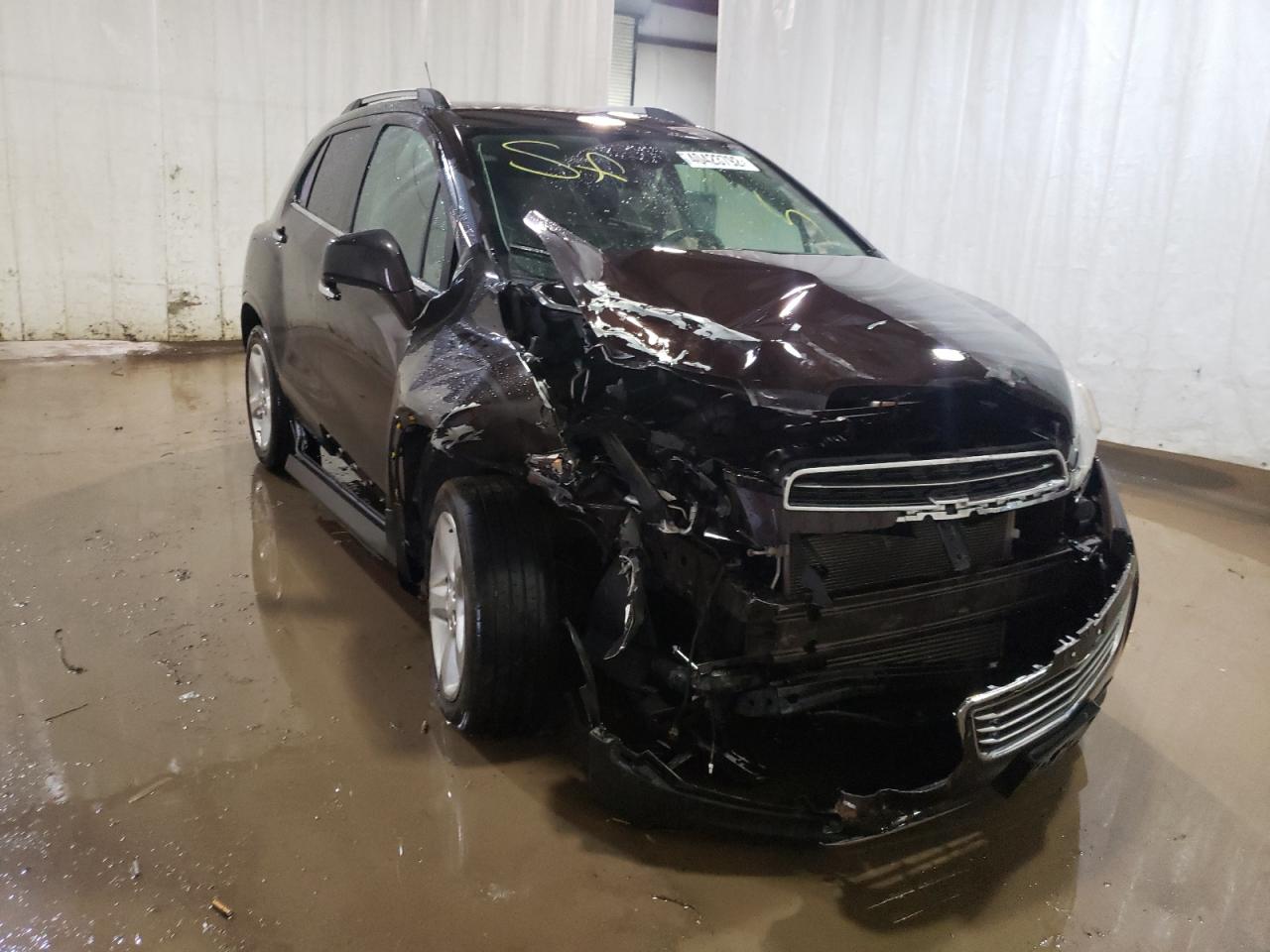CHEVROLET TRAX LTZ 2016 with VIN KL7CJRSB7GB728990 - Photo from auction
