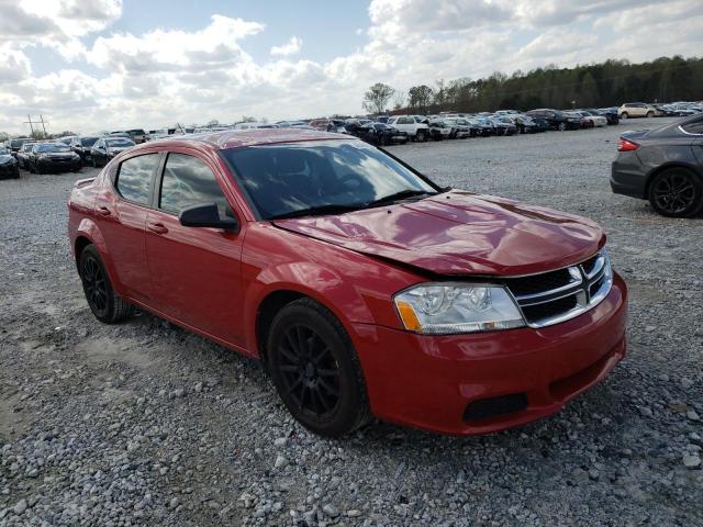 DODGE AVENGER SE 2013 with VIN 1C3CDZAG4DN583655 - Photo from auction
