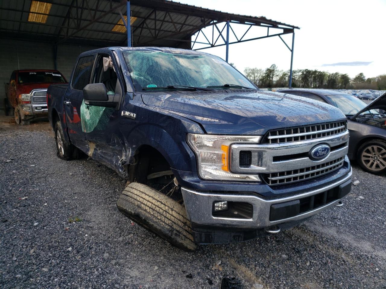 FORD F150 SUPER 2018 with VIN 1FTEW1EP0JFE35762 - Photo from auction