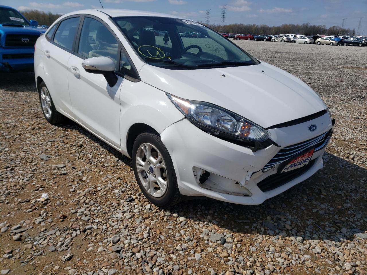 FORD FIESTA SE 2016 with VIN 3FADP4BJ5GM148541 - Photo from auction