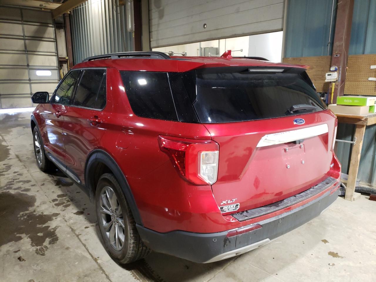 Photo 3 from auction – 2020 FORD EXPLORER X with VIN 1FMSK8DHXLGA50347