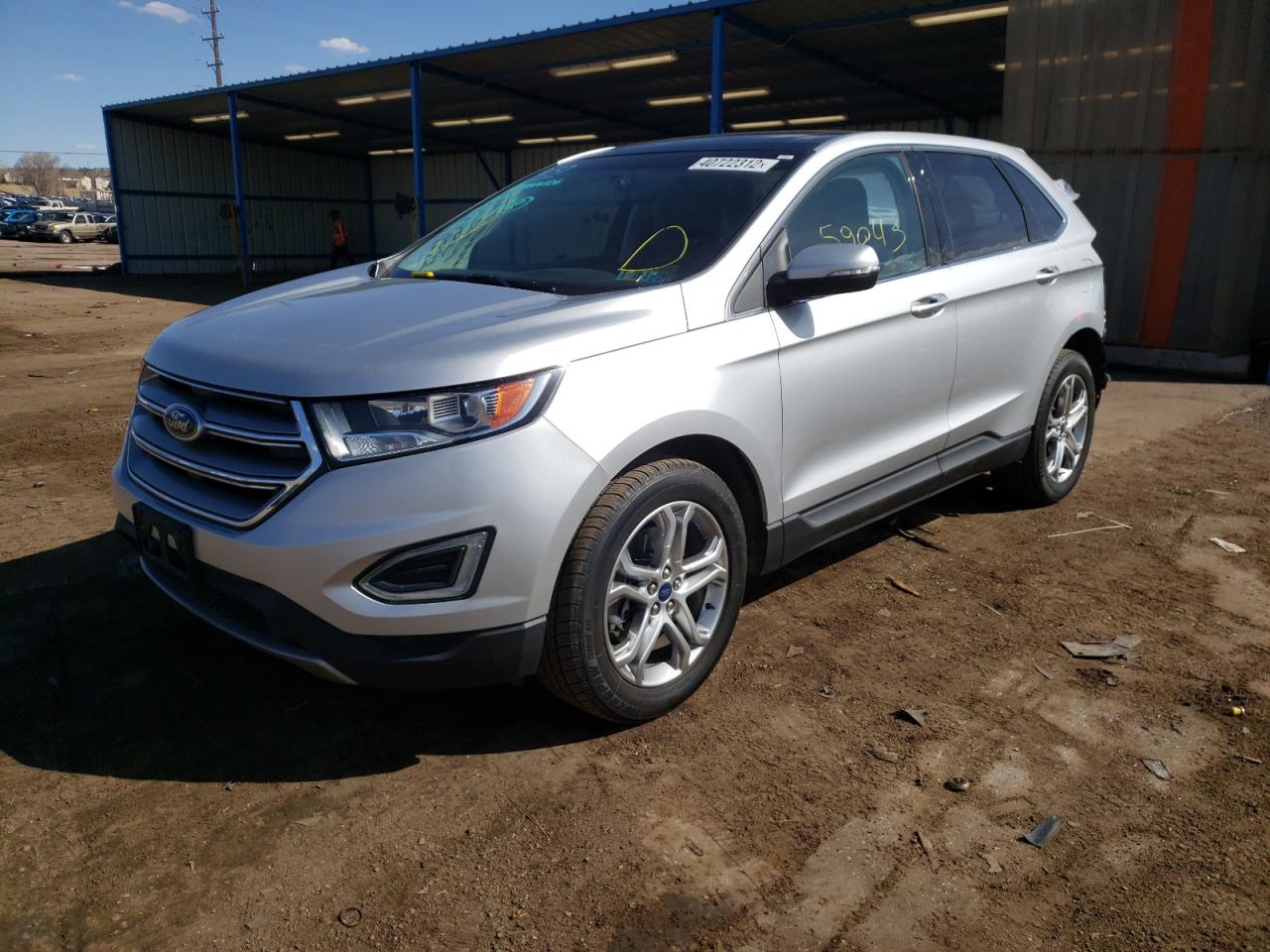 Photo 2 from auction – 2015 FORD EDGE TITAN with VIN 2FMTK4K8XFBB18612