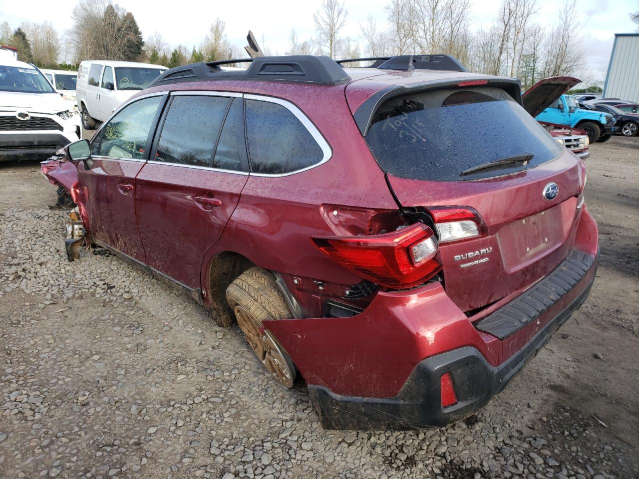 Photo 3 from auction – 2019 SUBARU OUTBACK with VIN 4S4BSAHC3K3212623