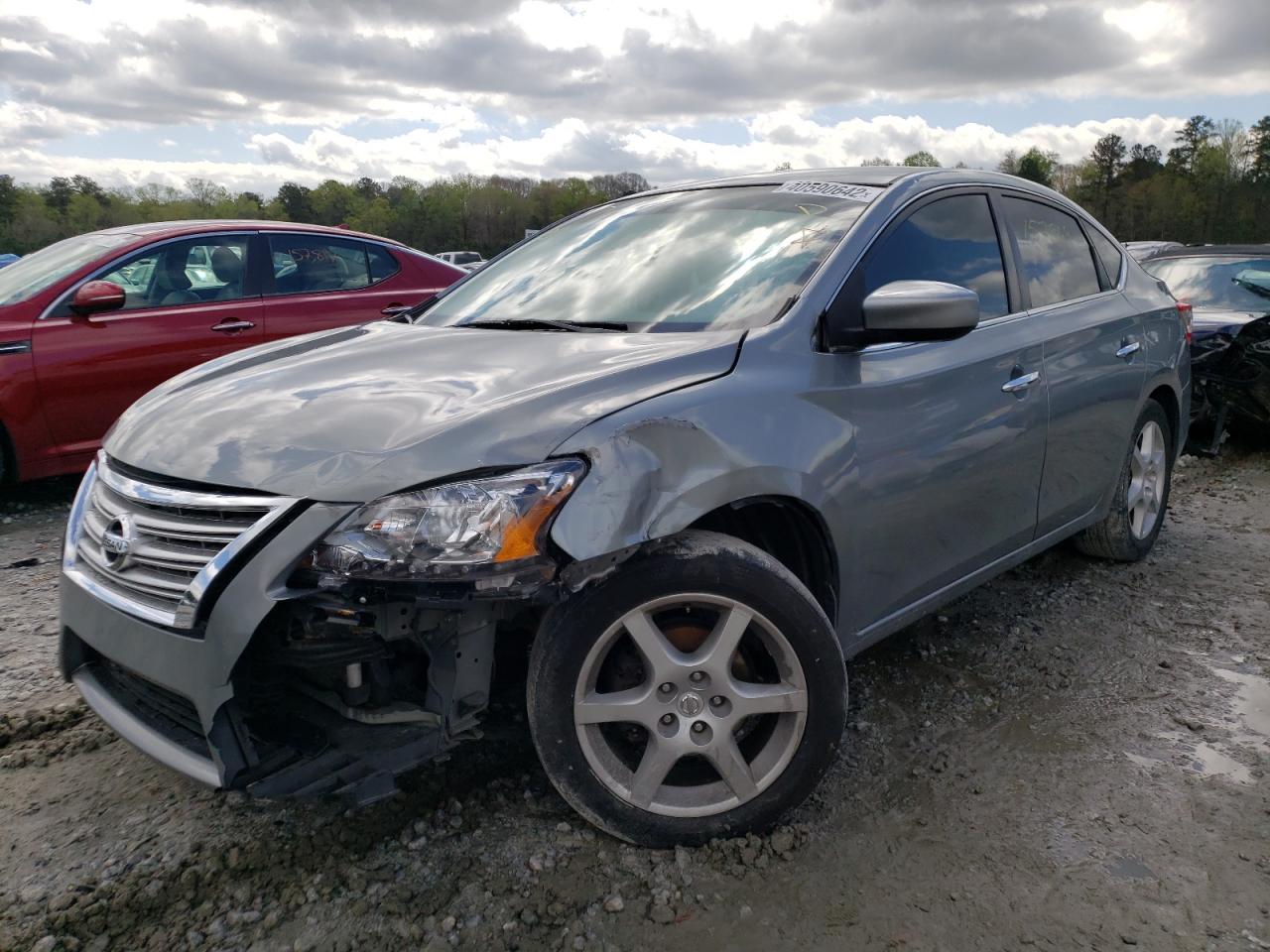 Photo 2 from auction – 2014 NISSAN SENTRA S with VIN 3N1AB7AP4EY224472