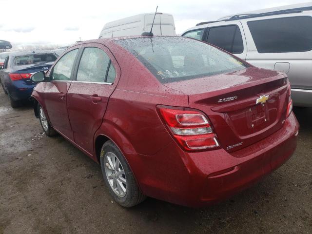 Photo 3 from auction – 2020 CHEVROLET SONIC LT with VIN 1G1JD5SB3L4122023