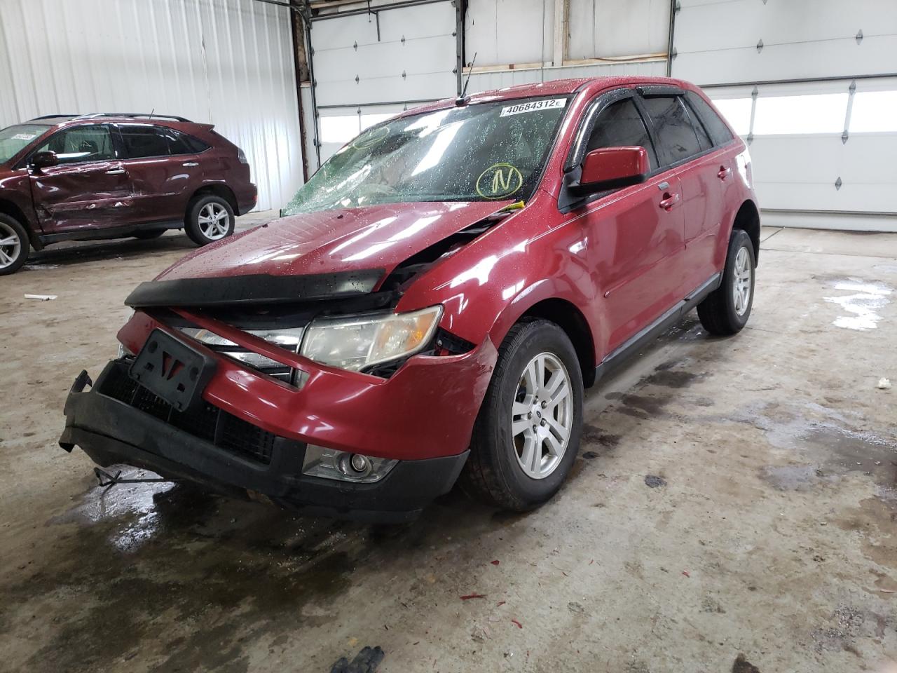 Photo 2 from auction – 2008 FORD EDGE SEL with VIN 2FMDK48C88BA73656