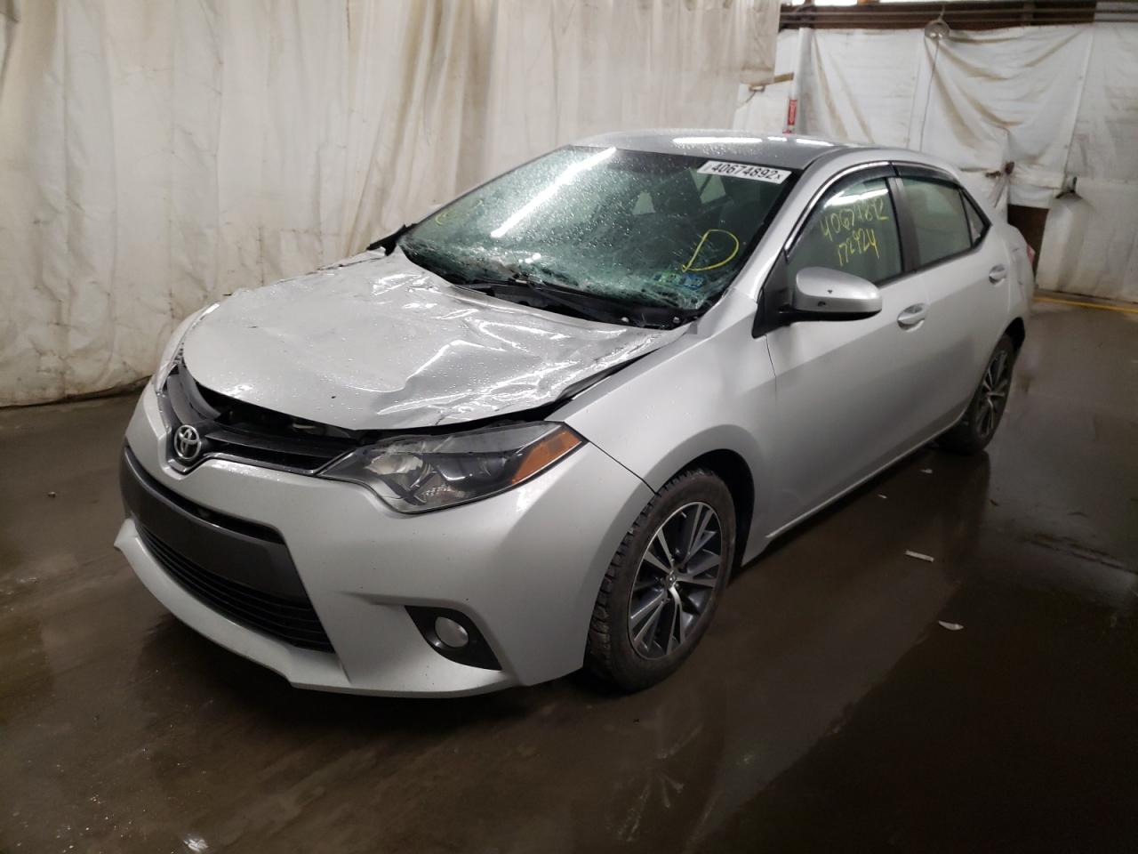 Photo 2 from auction – 2016 TOYOTA COROLLA L with VIN 2T1BURHE7GC662756