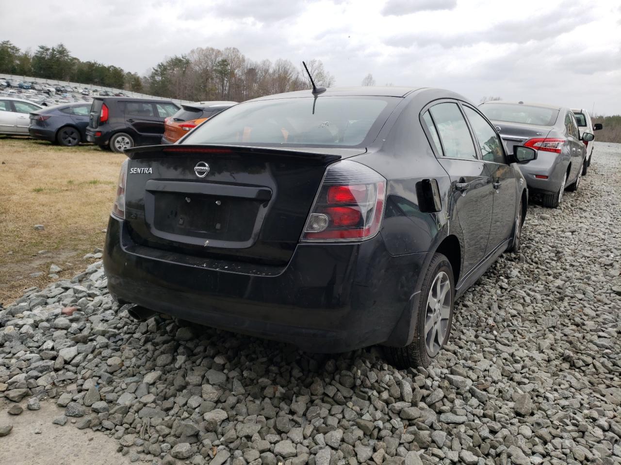 Photo 4 from auction – 2012 NISSAN SENTRA 2.0 with VIN 3N1AB6AP2CL768554