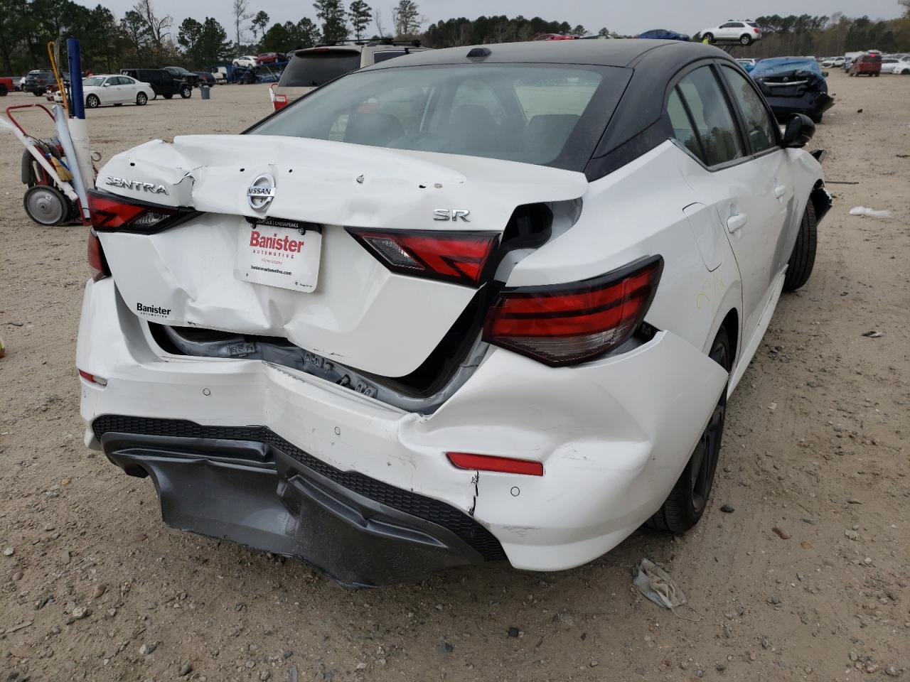 Photo 4 from auction – 2022 NISSAN SENTRA with VIN 3N1AB8DV5NY230202