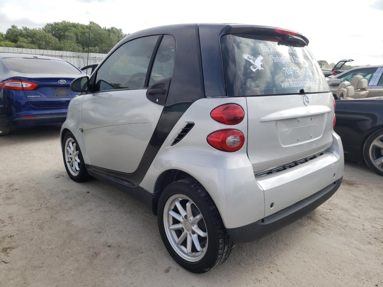 Photo 3 from auction – 2009 SMART FORTWO PUR with VIN WMEEJ31X19K217513