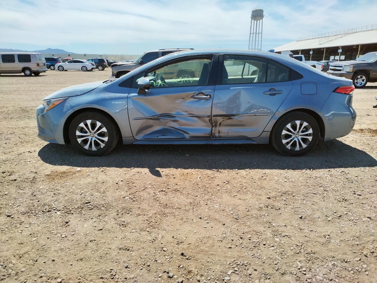 Photo 9 from auction – 2021 TOYOTA COROLLA LE with VIN JTDEAMDE1MJ031404