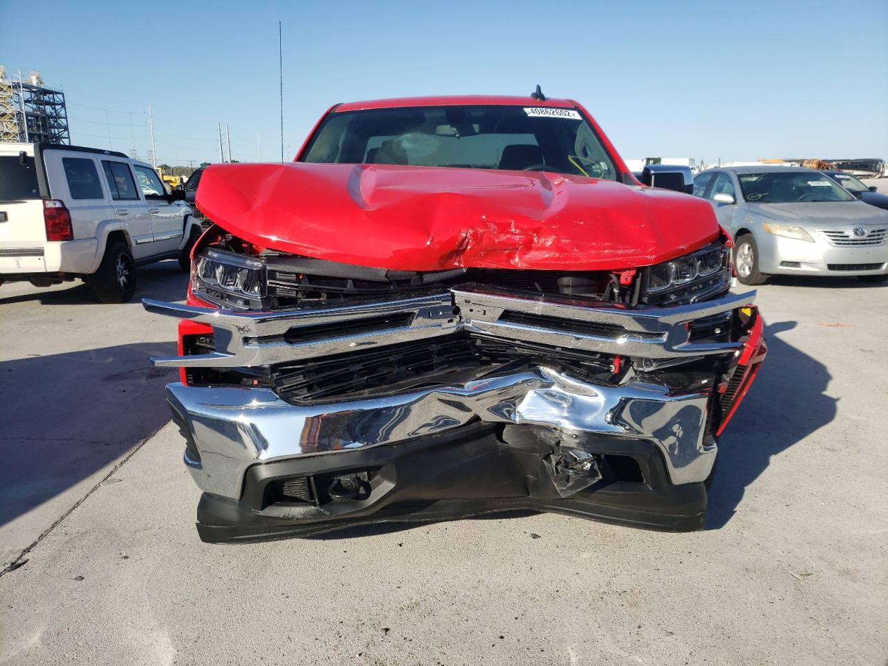 Photo 9 from auction – 2020 CHEVROLET SILVERADO with VIN 1GCRYDED5LZ199050