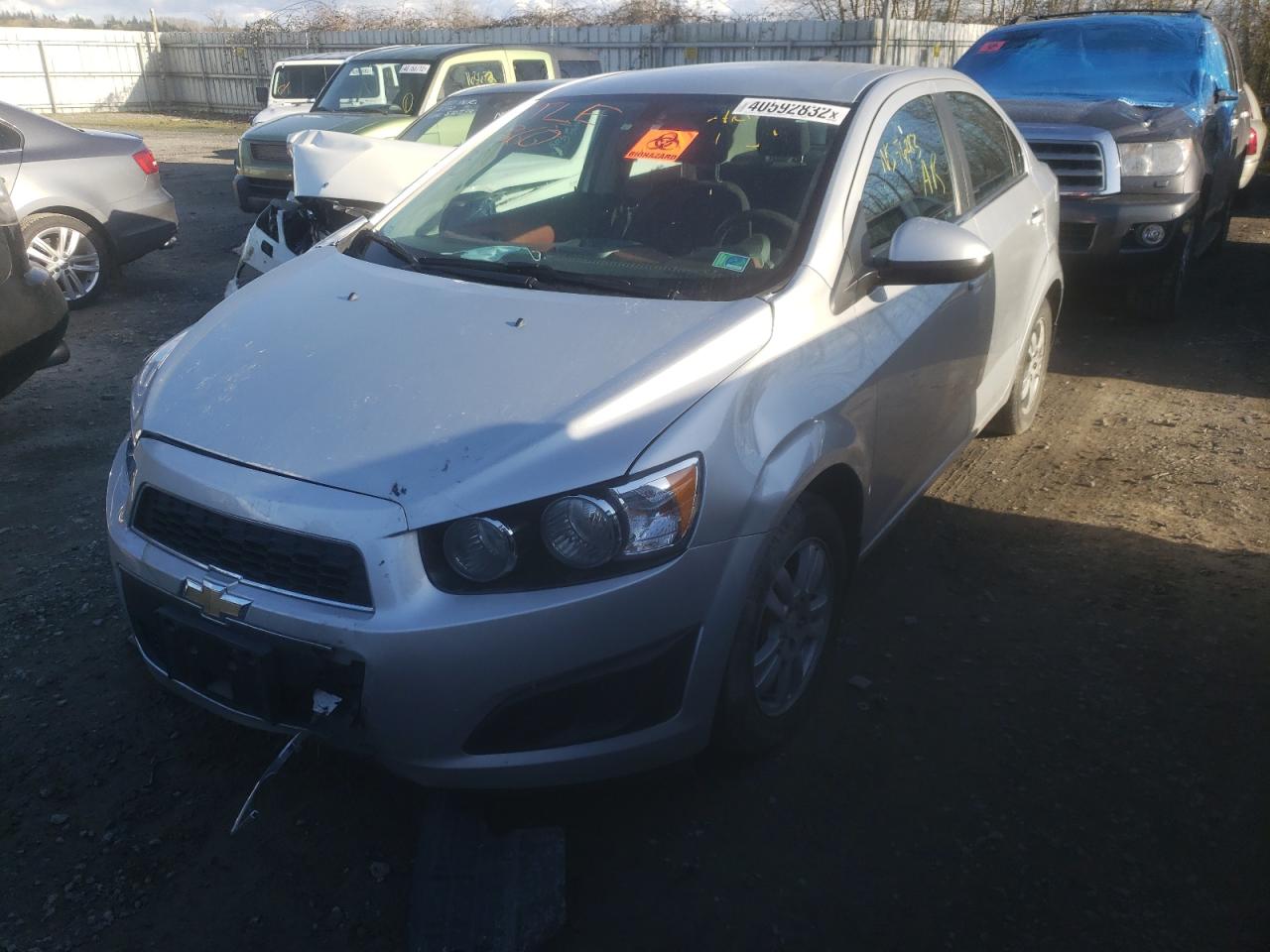 Photo 2 from auction – 2016 CHEVROLET SONIC LT with VIN 1G1JC5SG3G4125265