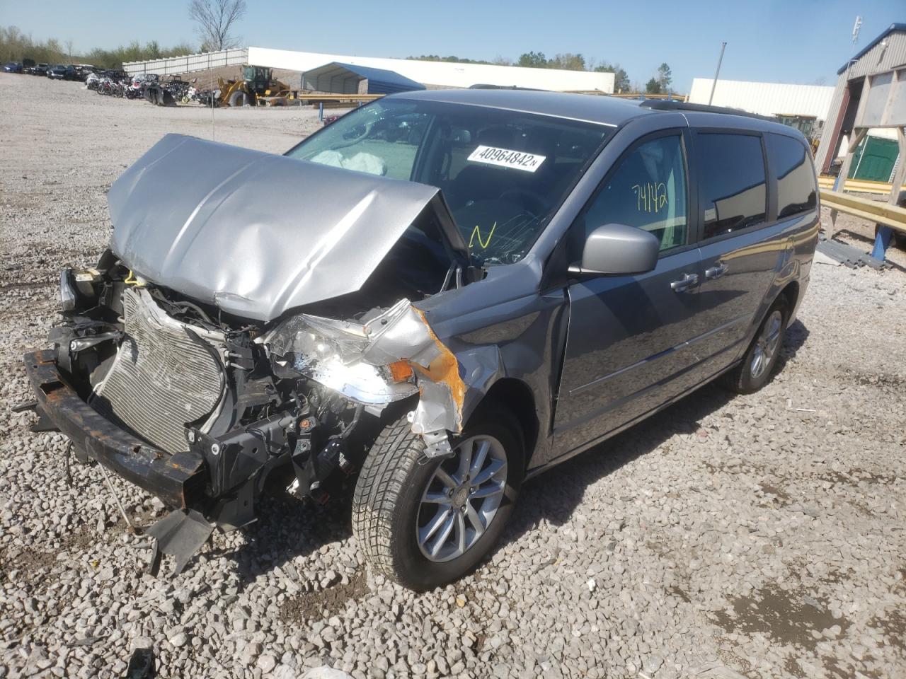 Photo 2 from auction – 2016 DODGE GRAND CARA with VIN 2C4RDGCG5GR155690