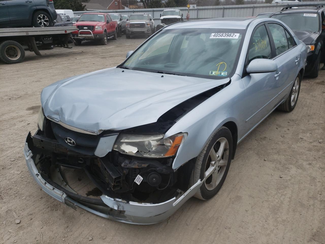 Photo 2 from auction – 2007 HYUNDAI SONATA SE with VIN 5NPEU46F77H275083