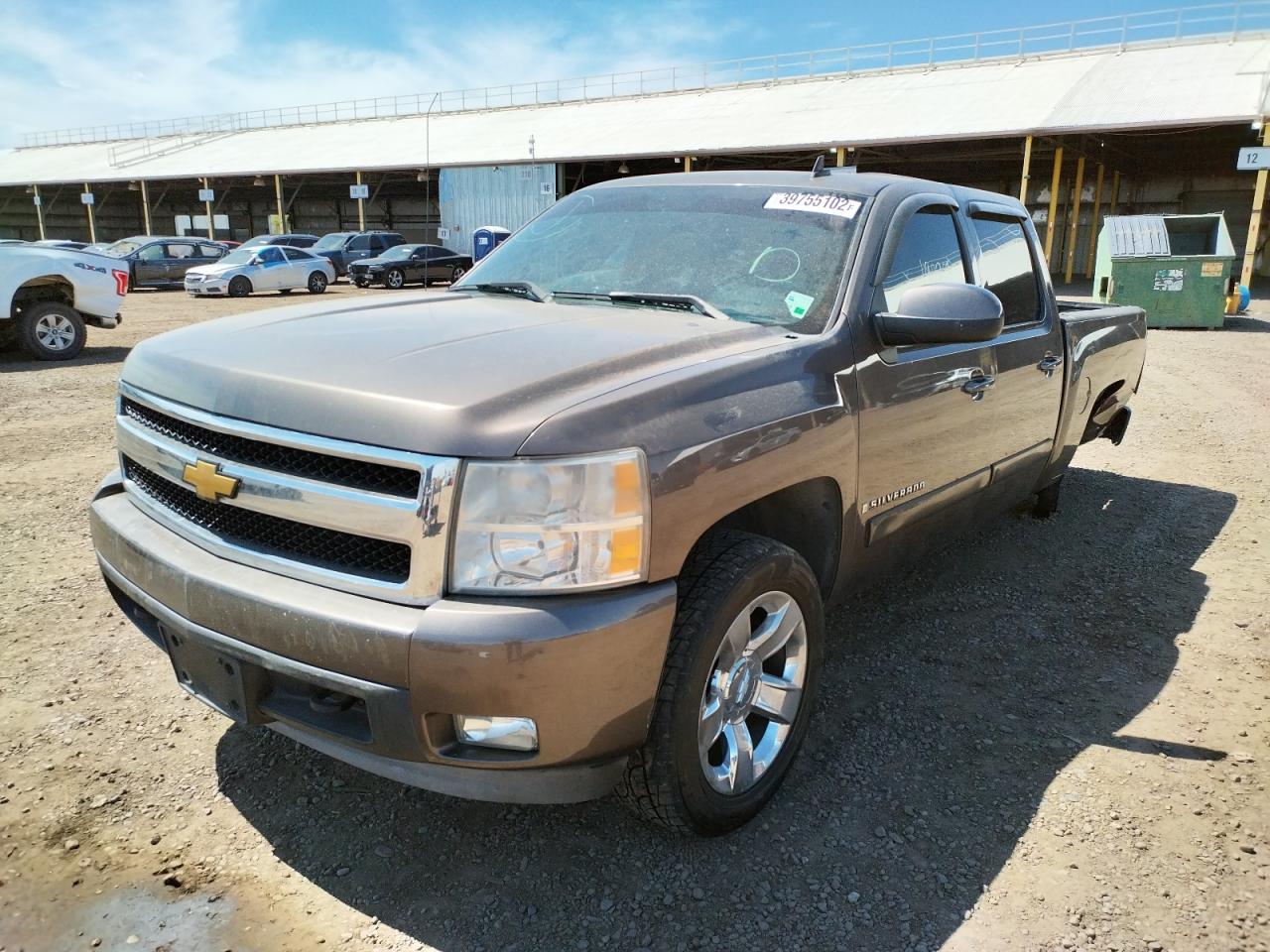 Photo 2 from auction – 2007 CHEVROLET SILVERADO with VIN 2GCEK133871609881
