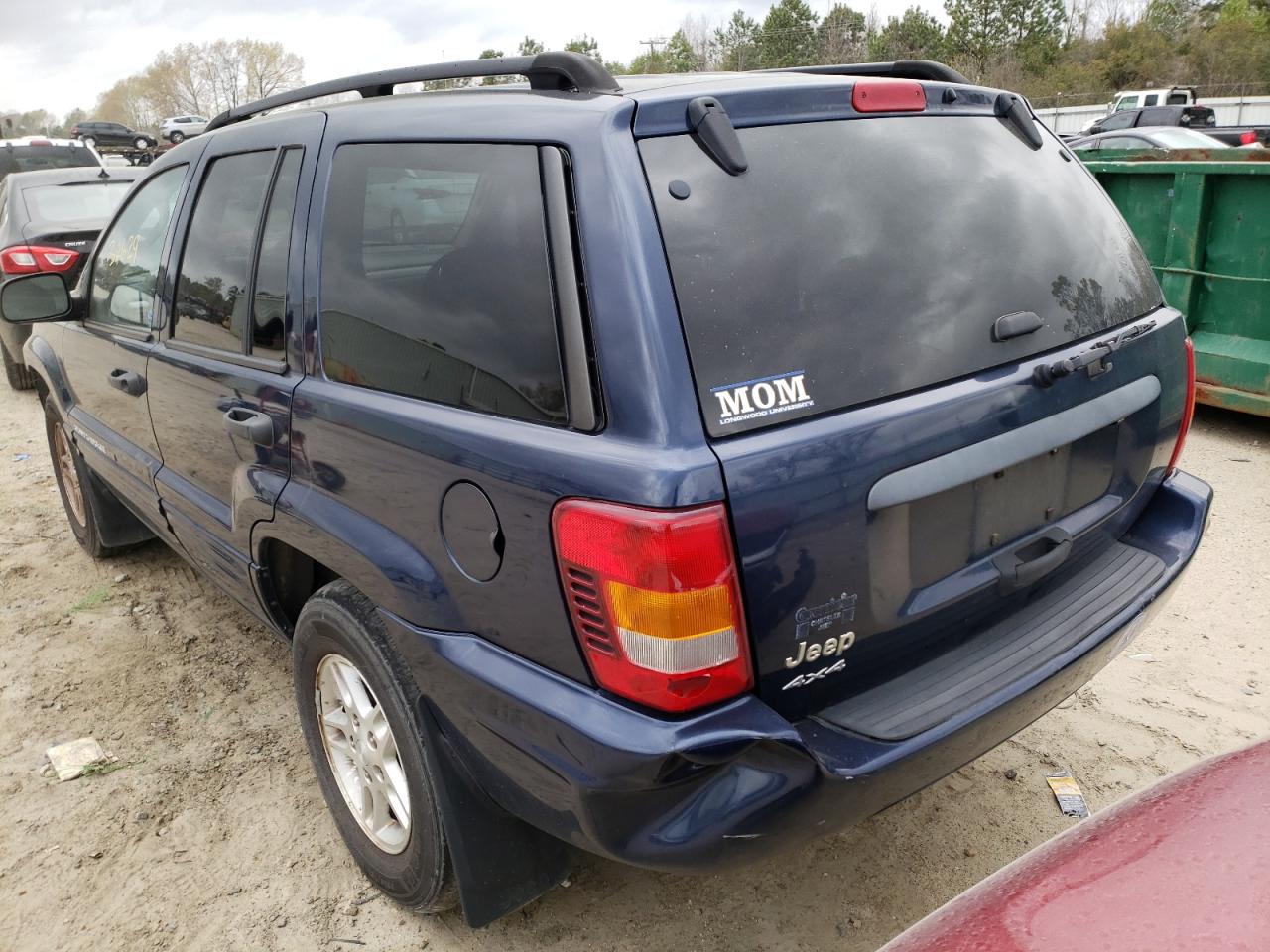 Photo 3 from auction – 2004 JEEP GRAND CHER with VIN 1J4GW48S94C219371