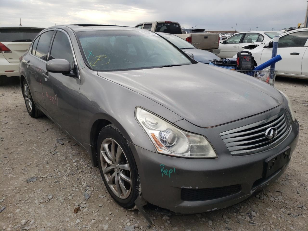 INFINITI G35 2007 with VIN JNKBV61E77M726317 - Photo from auction