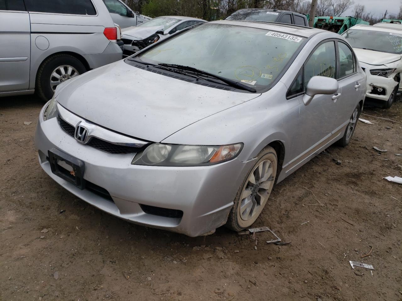 Foto 2 de la subasta – 2011 HONDA CIVIC EX con VIN 19XFA1F87BE025420