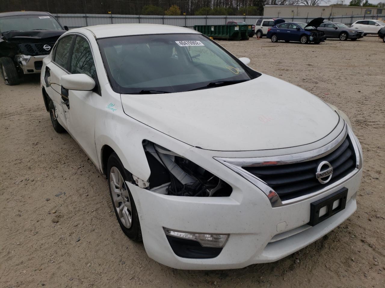 NISSAN ALTIMA 2.5 2015 with VIN 1N4AL3AP3FC279787 - Photo from auction