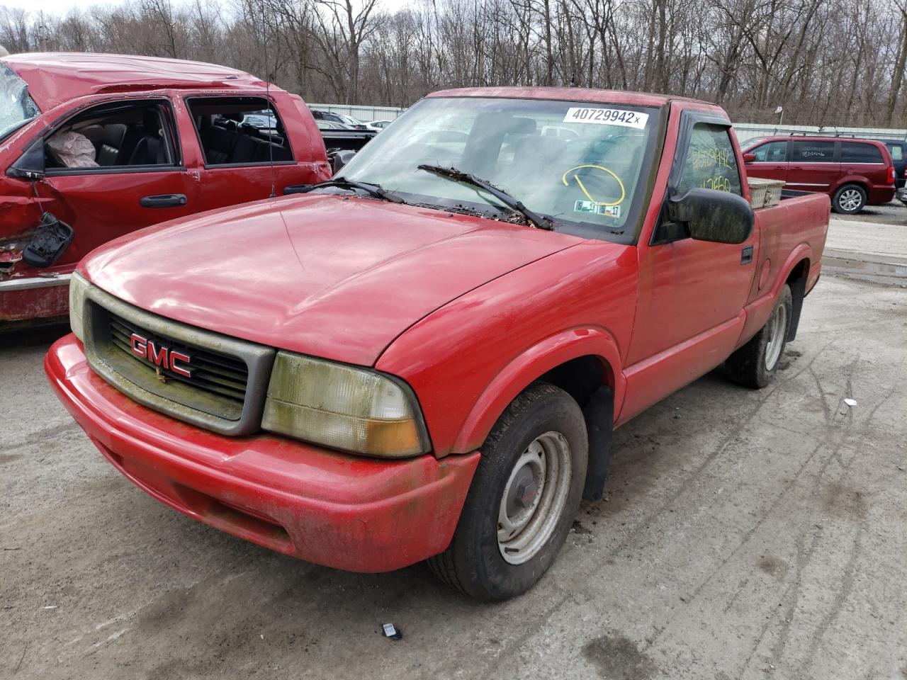 Photo 2 from auction – 2002 GMC SONOMA with VIN 1GTCS14WX28251222