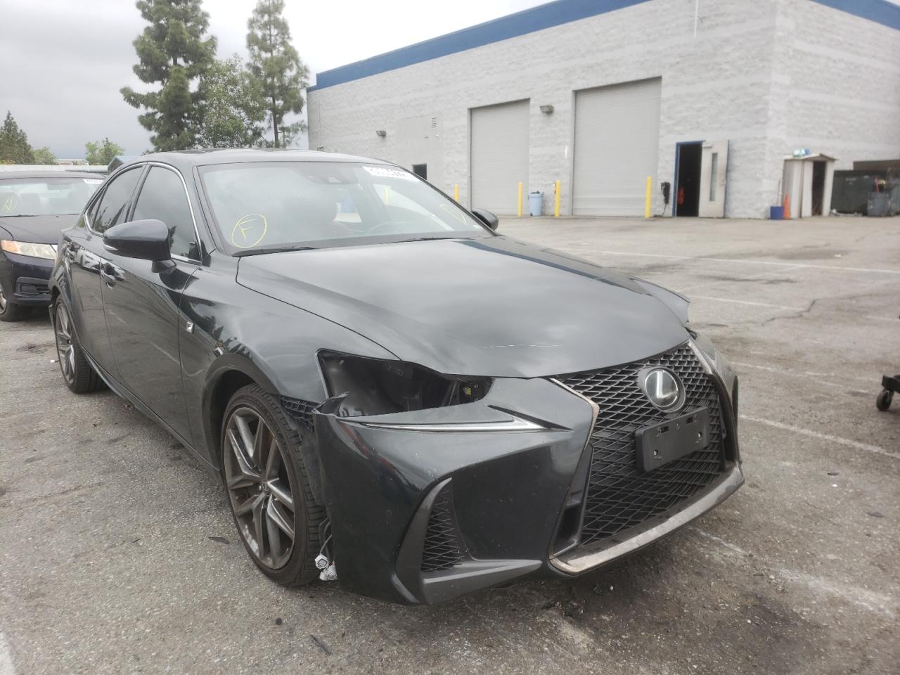LEXUS IS 300 2018 with VIN JTHBA1D27J5080293 - Photo from auction