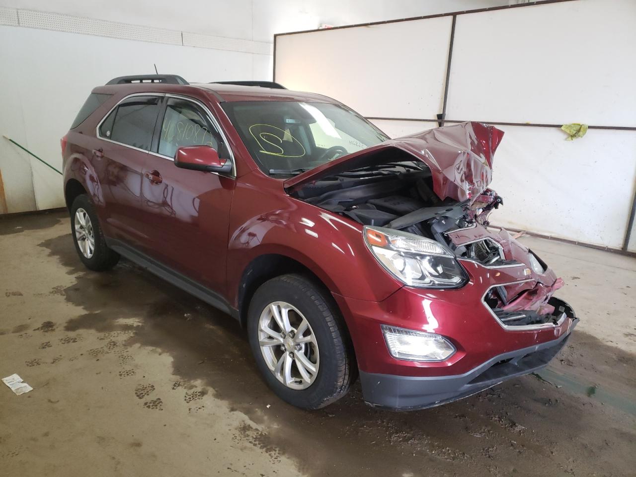 CHEVROLET EQUINOX LT 2017 with VIN 2GNALCEK6H1568204 - Photo from auction