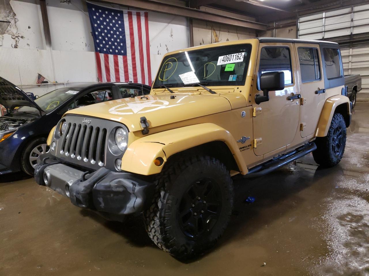 Photo 2 from auction – 2014 JEEP WRANGLER U with VIN 1C4HJWDG2EL217758