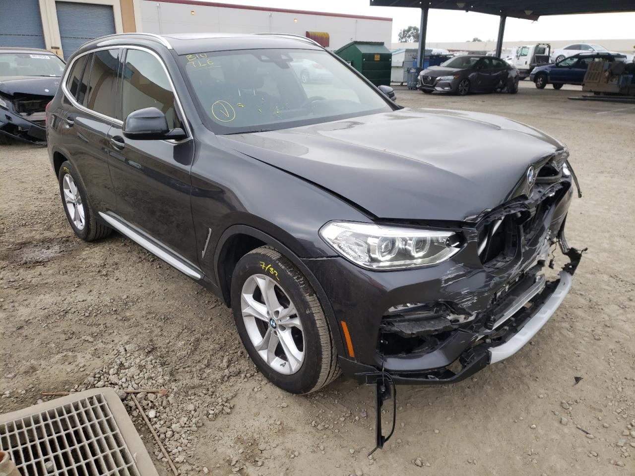 BMW X3 XDRIVE3 2021 with VIN 5UXTY5C02M9H24788 - Photo from auction