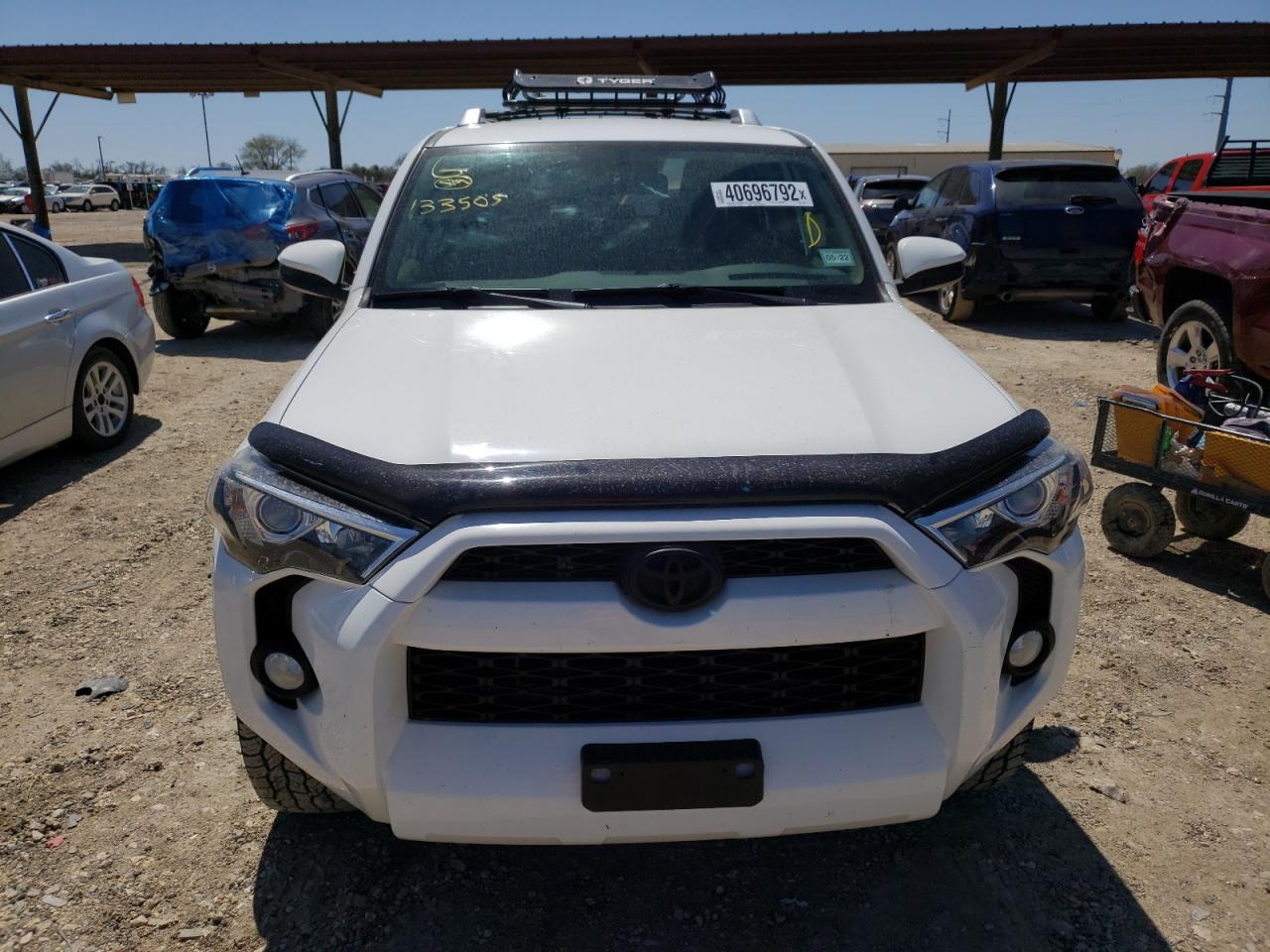 Photo 9 from auction – 2016 TOYOTA 4RUNNER SR with VIN JTEZU5JR4G5133505