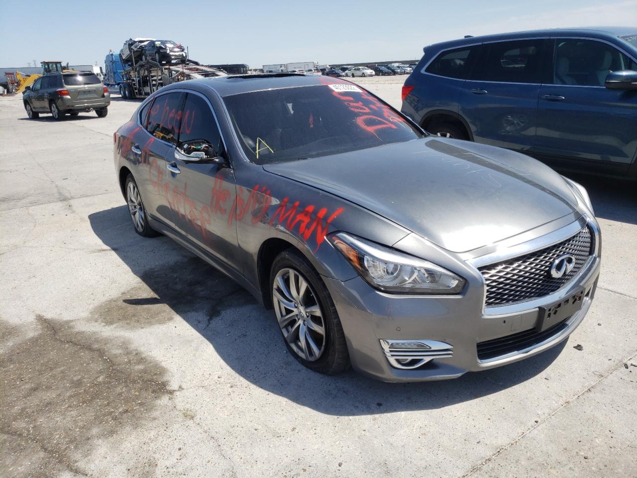 INFINITI Q70 3.7 2017 with VIN JN1BY1AP5HM740167 - Photo from auction