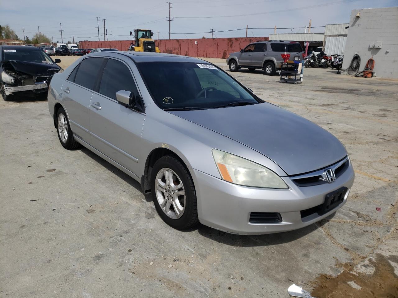 HONDA ACCORD EX 2007 with VIN 1HGCM56707A218366 - Photo from auction