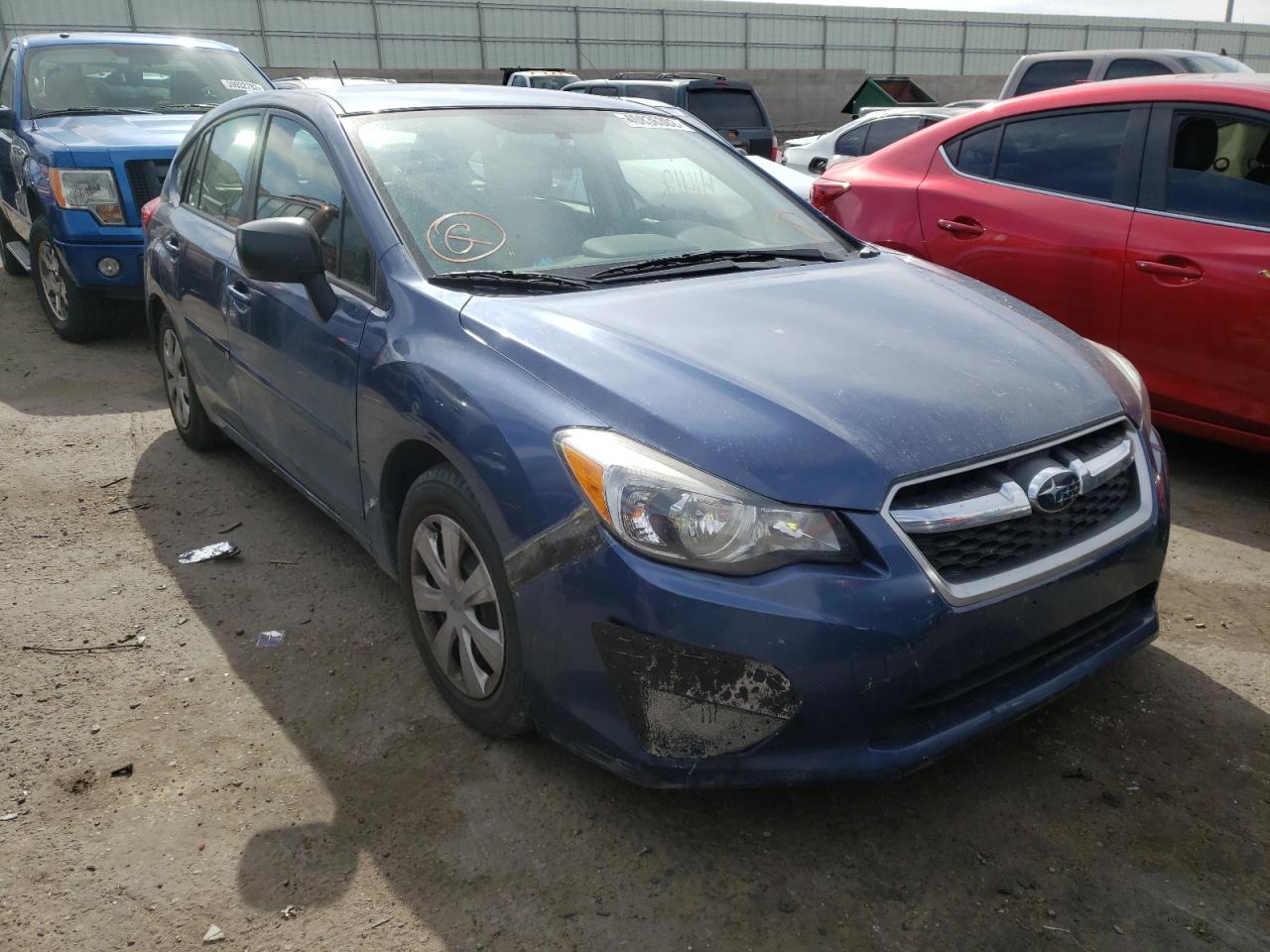 SUBARU IMPREZA 2013 with VIN JF1GPAA67DH820978 - Photo from auction