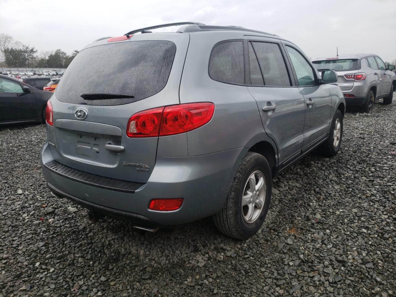 Photo 4 from auction – 2007 HYUNDAI SANTA FE G with VIN 5NMSG73D87H061117