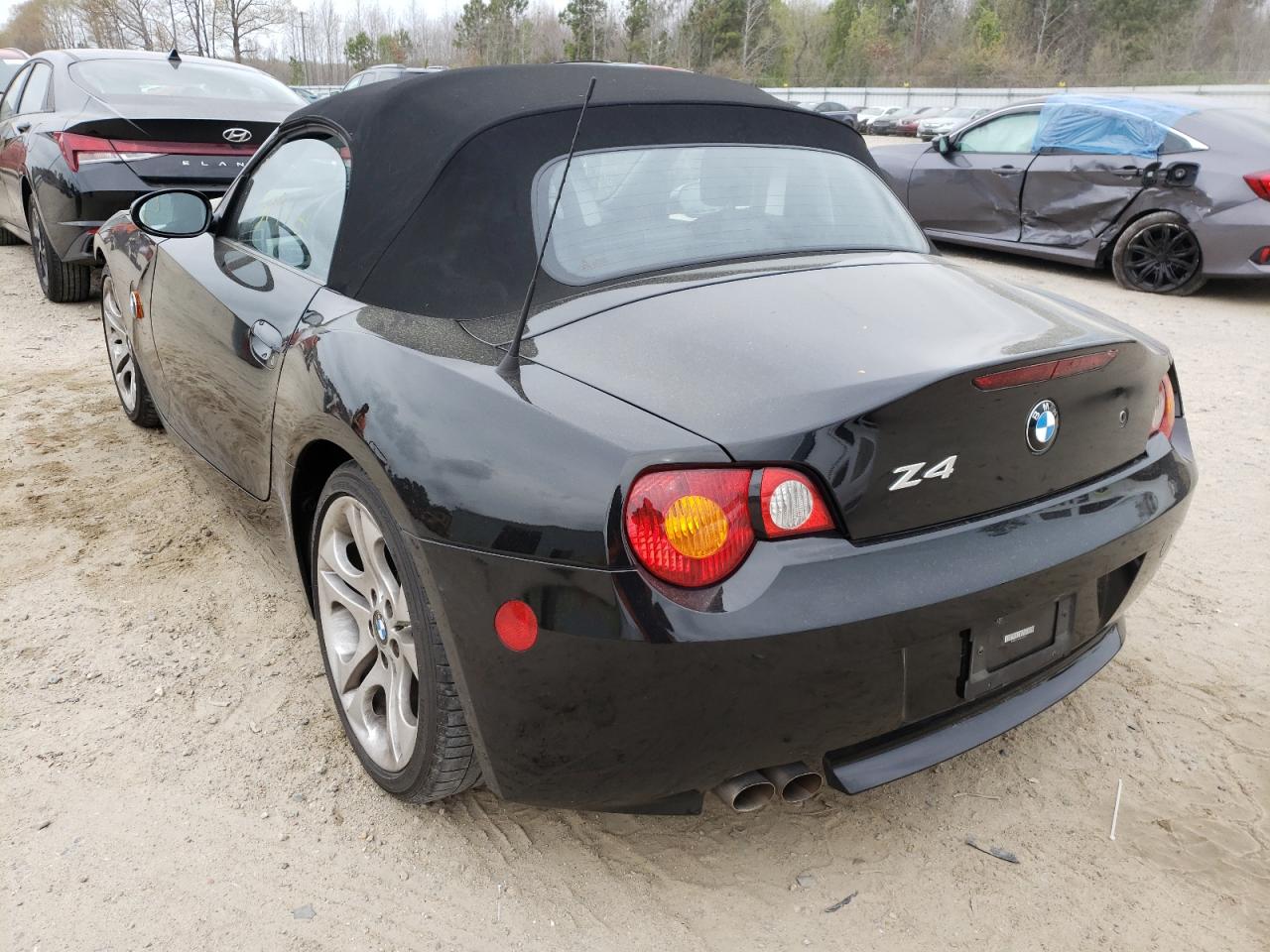 Photo 3 from auction – 2003 BMW Z4 3.0 with VIN 4USBT53423LU05091