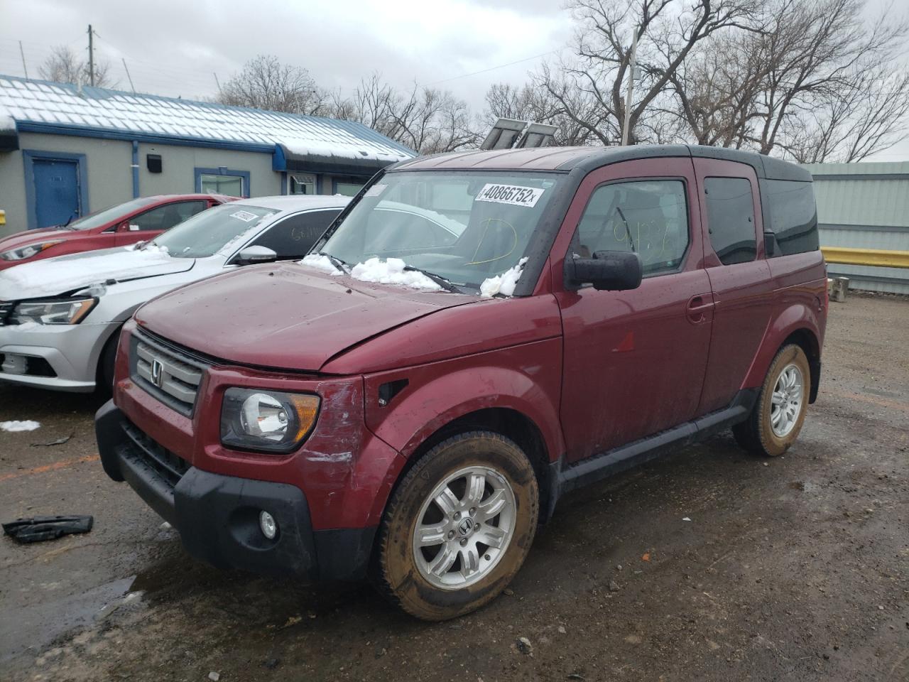 Photo 2 from auction – 2008 HONDA ELEMENT EX with VIN 5J6YH28738L006906