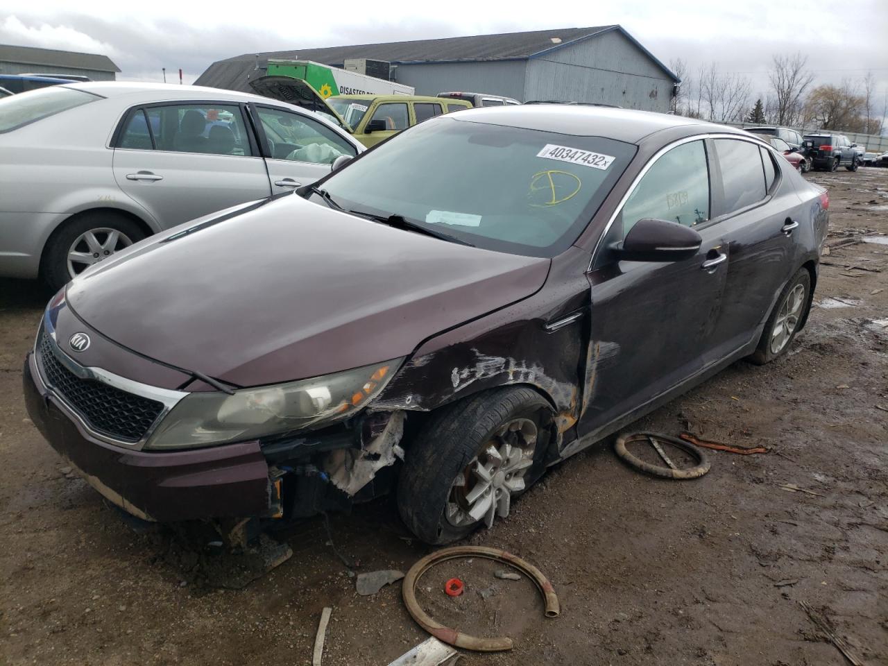 Photo 2 from auction – 2013 KIA OPTIMA LX with VIN 5XXGM4A76DG258386