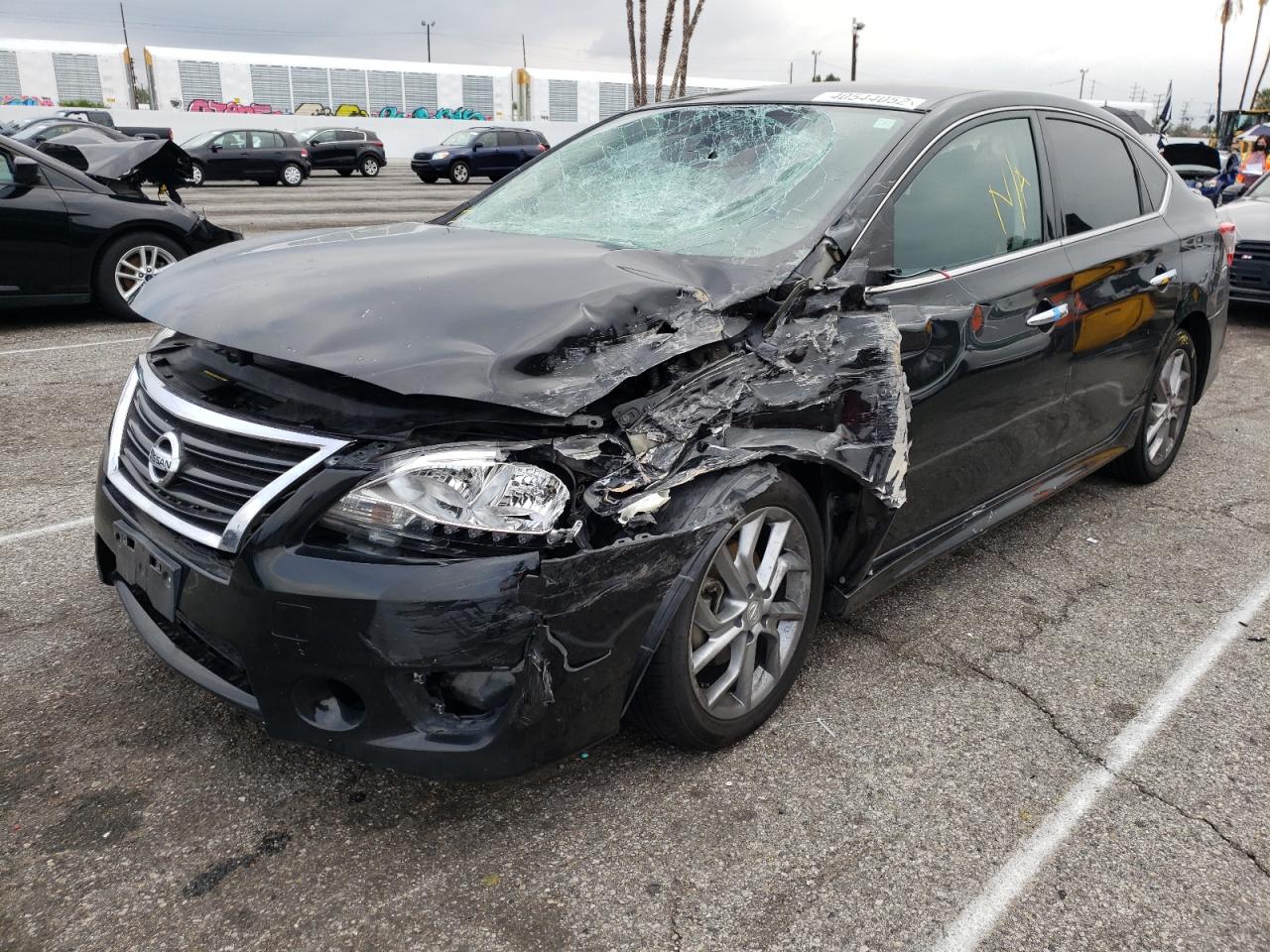 Photo 2 from auction – 2015 NISSAN SENTRA S with VIN 3N1AB7AP1FY281567