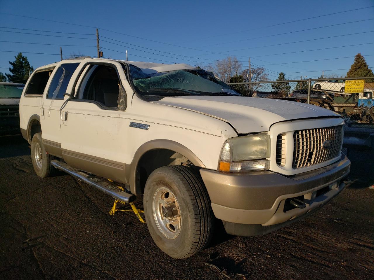FORD EXCURSION 2003 with VIN 1FMNU45S33EA80778 - Photo from auction