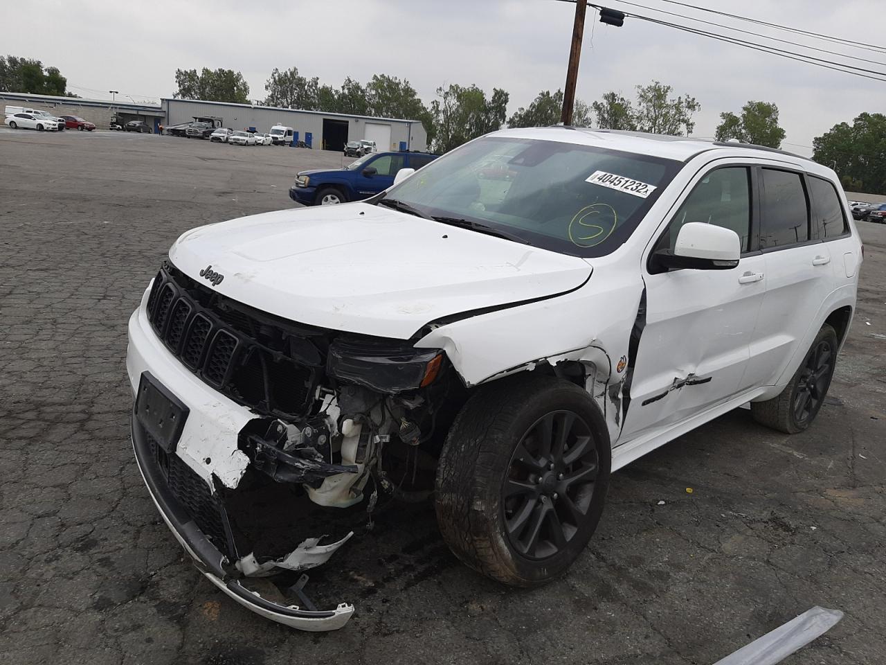 Photo 2 from auction – 2018 JEEP GRAND CHER with VIN 1C4RJFCT3JC325481
