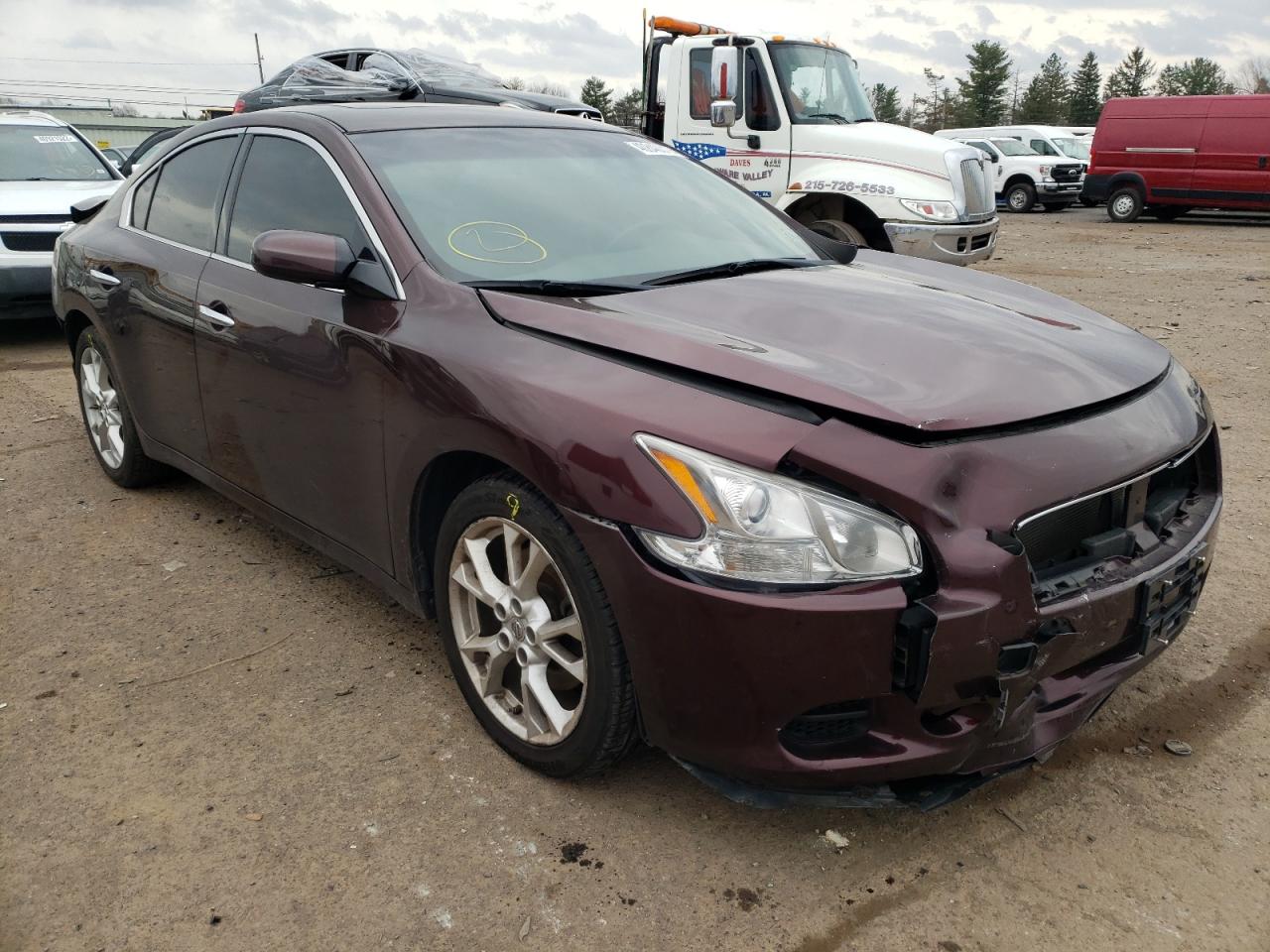 NISSAN MAXIMA S 2014 with VIN 1N4AA5AP4EC448103 - Photo from auction