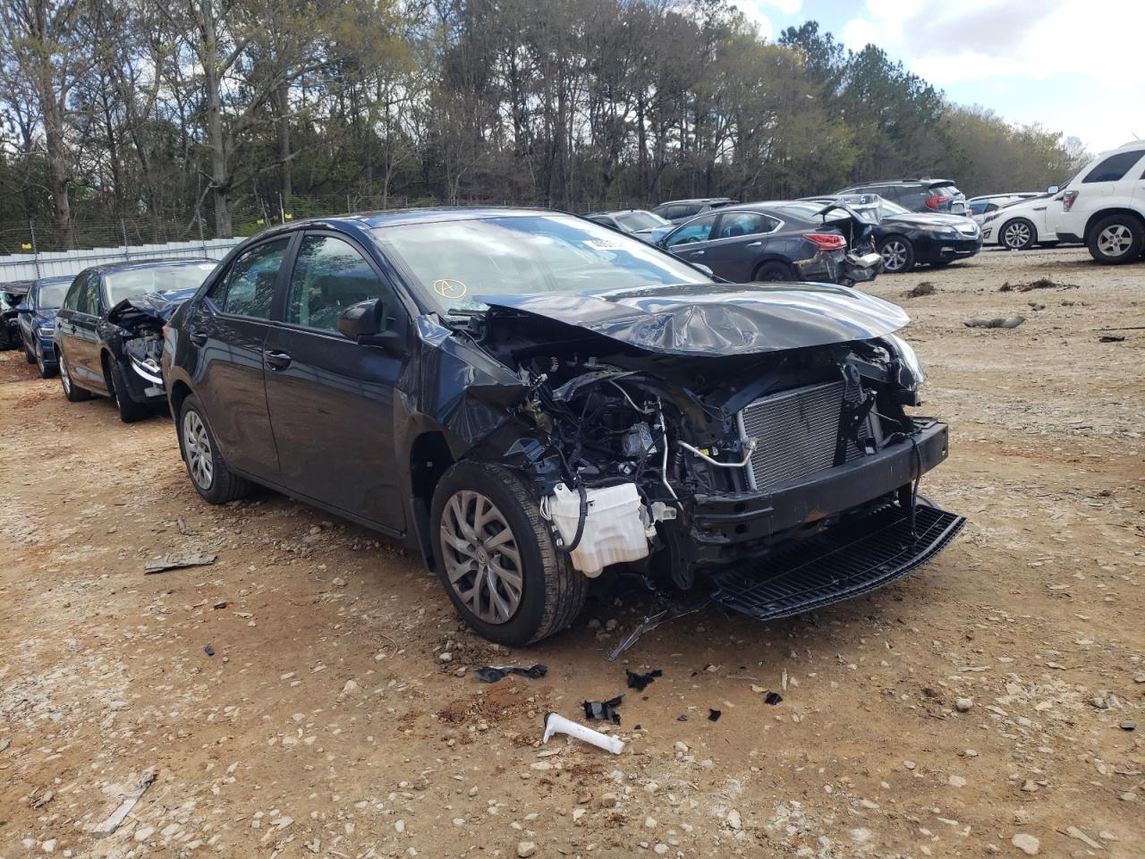 TOYOTA COROLLA L 2018 with VIN 2T1BURHE5JC091310 - Photo from auction