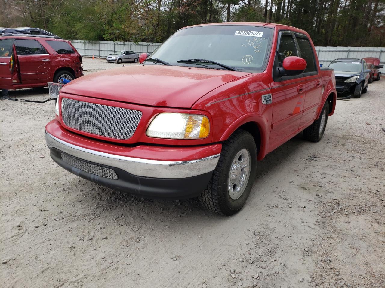 Photo 2 from auction – 2003 FORD F150 SUPER with VIN 1FTRW07LX3KA98310