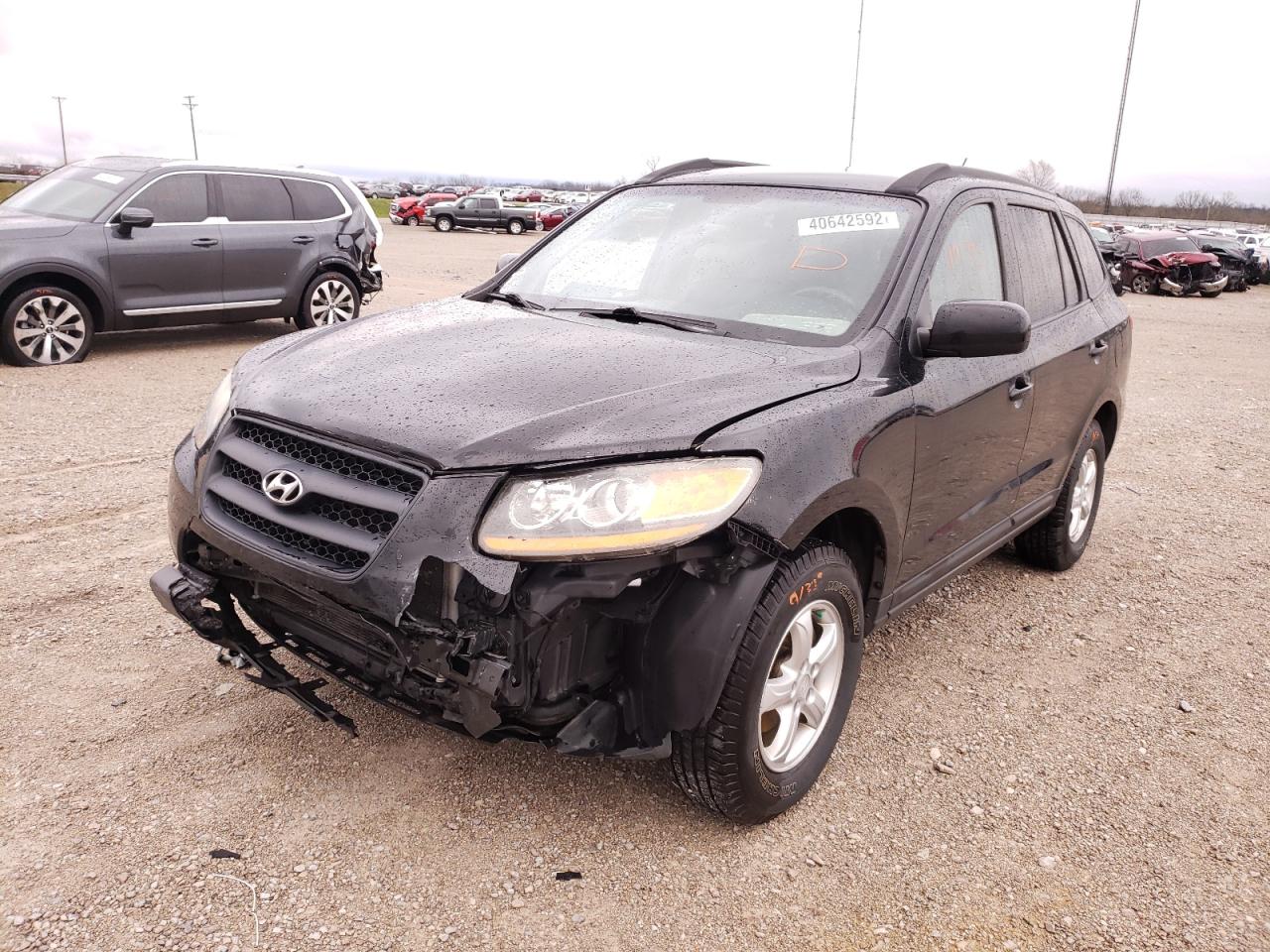 Photo 2 from auction – 2008 HYUNDAI SANTA FE G with VIN 5NMSG13D68H164275