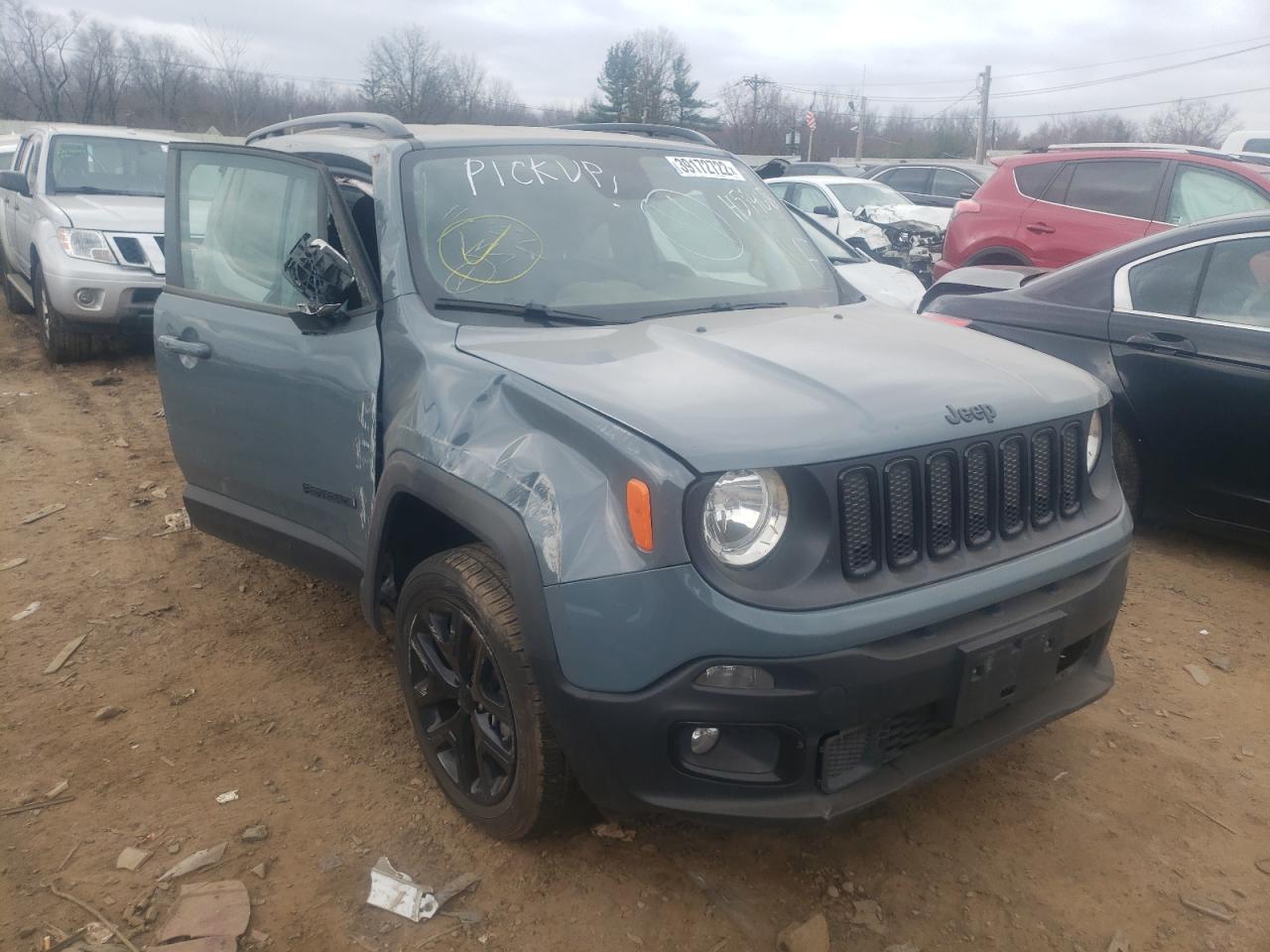 JEEP RENEGADE L 2018 with VIN ZACCJBBB4JPH51408 - Photo from auction