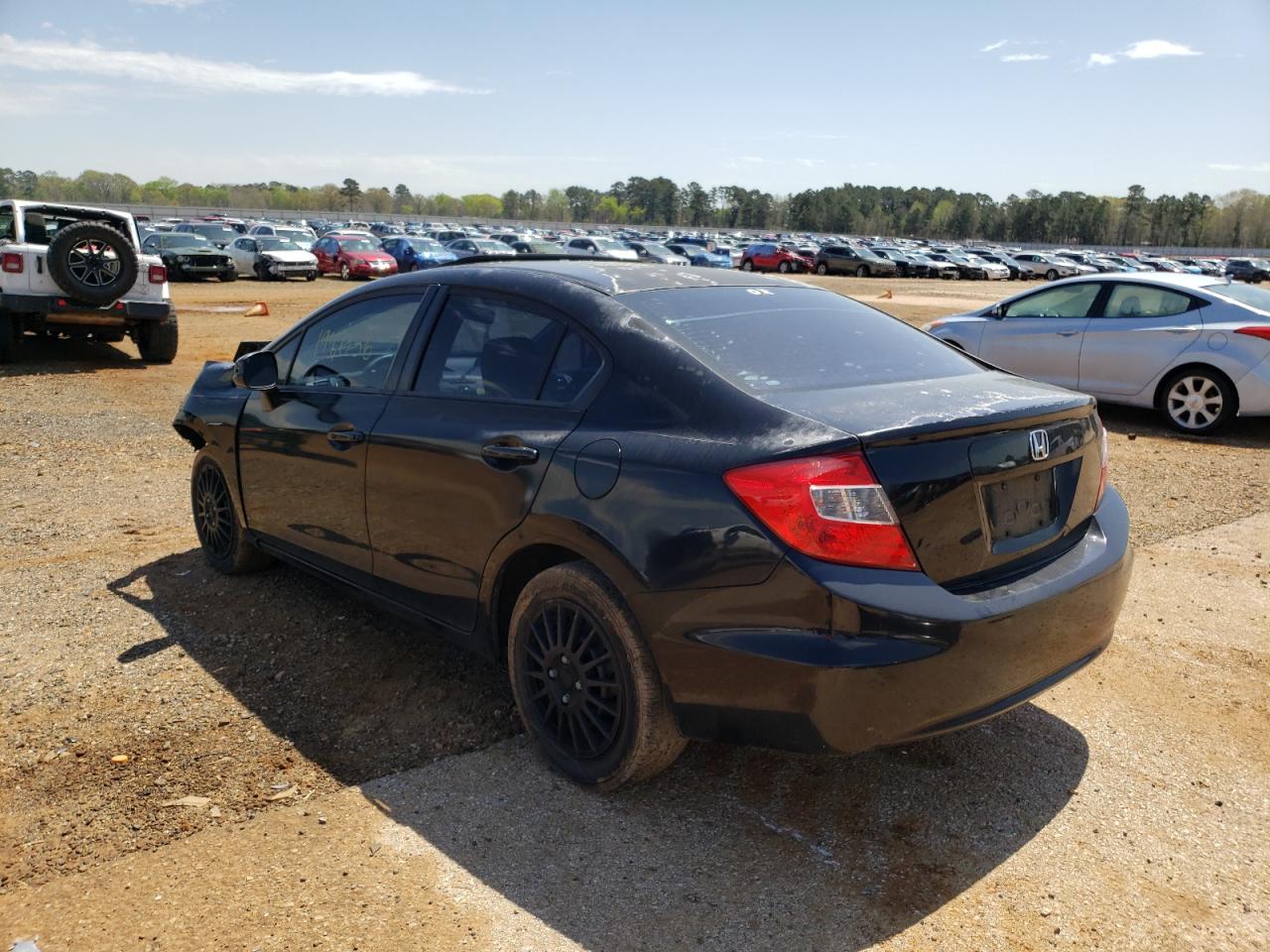 Photo 3 from auction – 2012 HONDA CIVIC EXL with VIN 2HGFB2F92CH543146